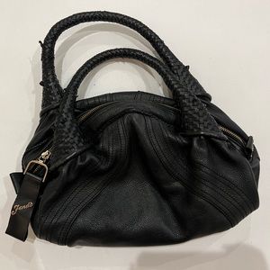 Fendi Spy Bag Black Leather